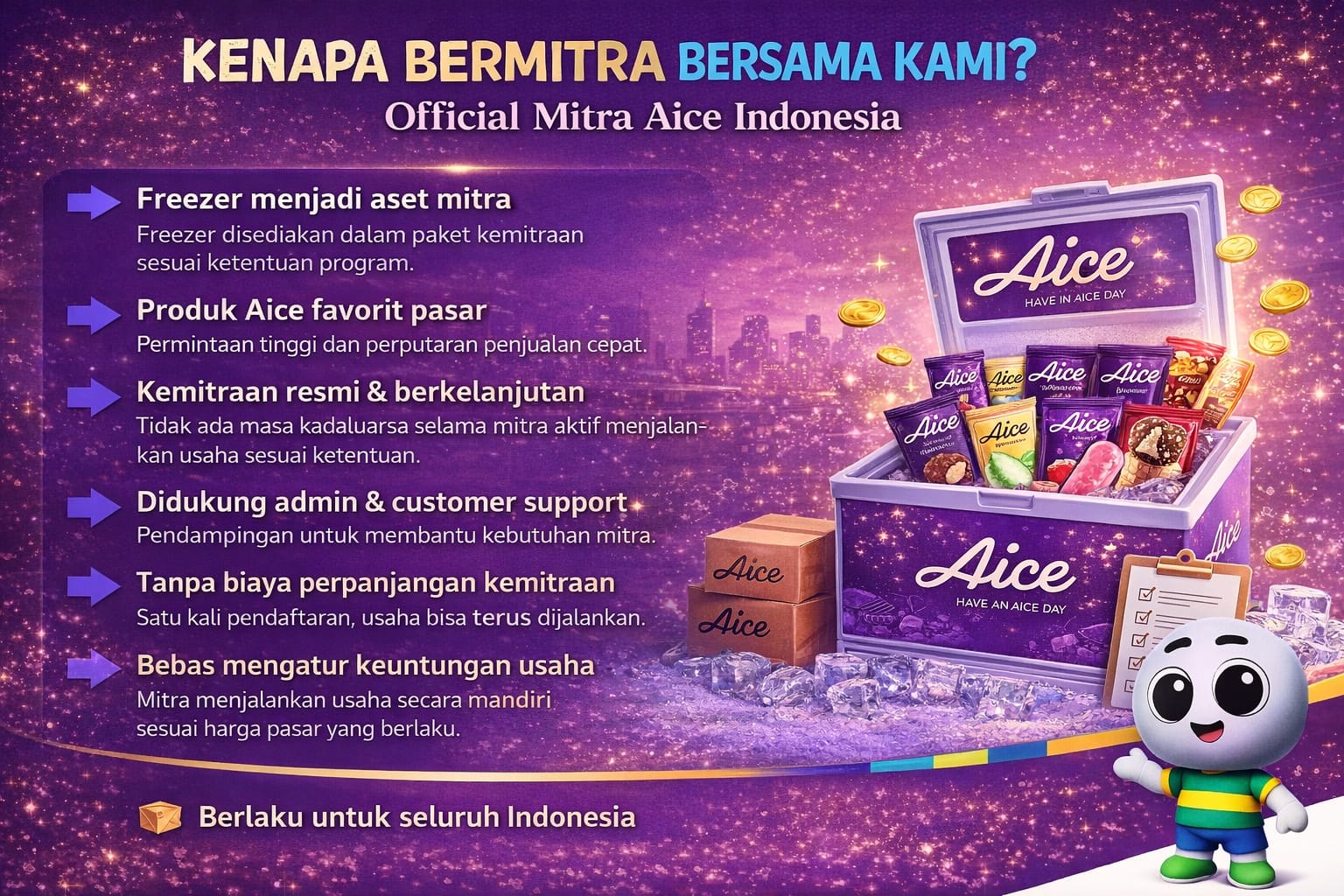 6 Keunggulan Kemitraan Aice